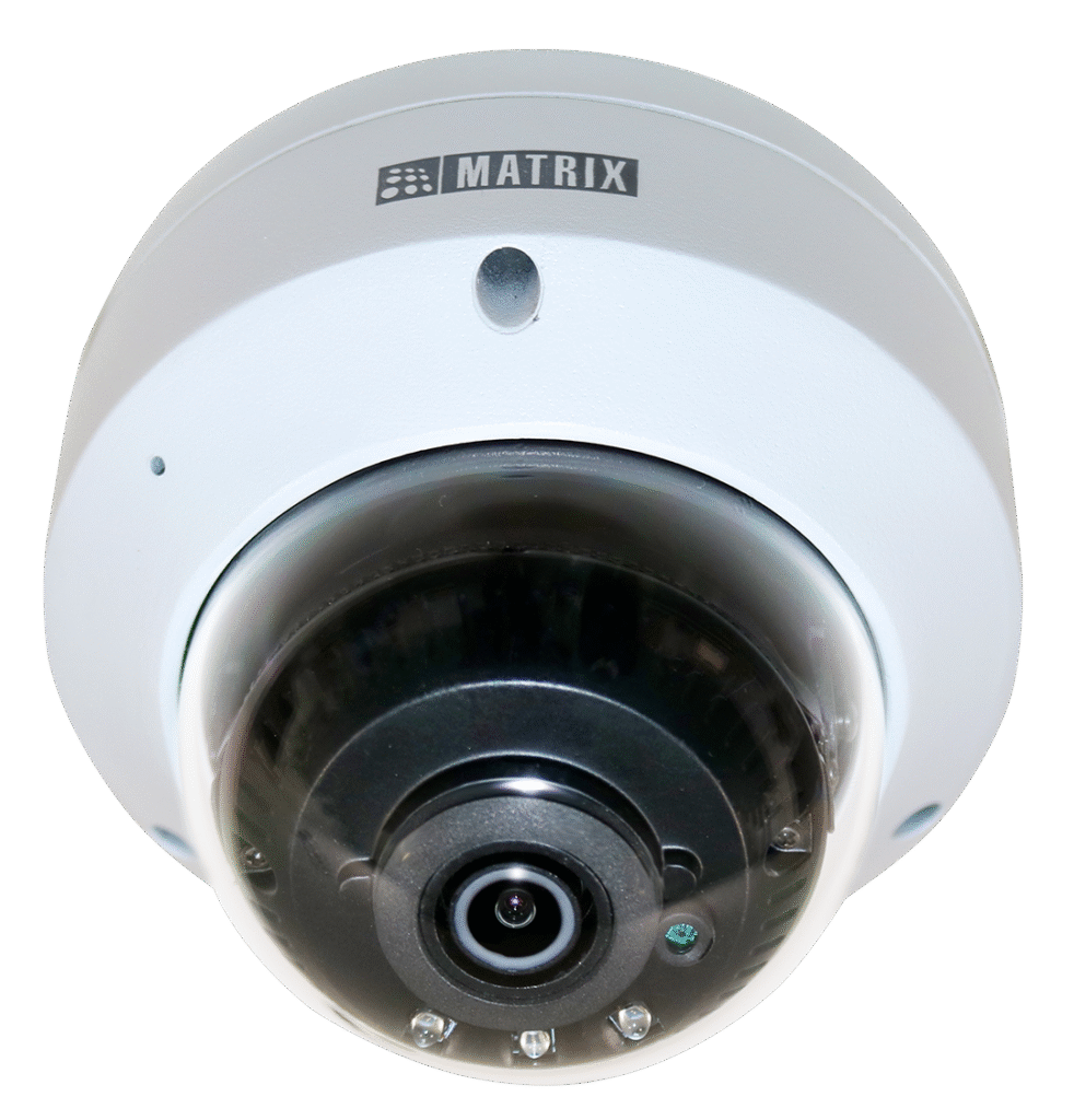 High-reliability 5MP IR Dome Camera with 2.8mm lens