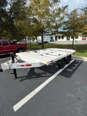 Fuel Tank Trailer – Double 500G Capacity – Brand New with Stabilizers