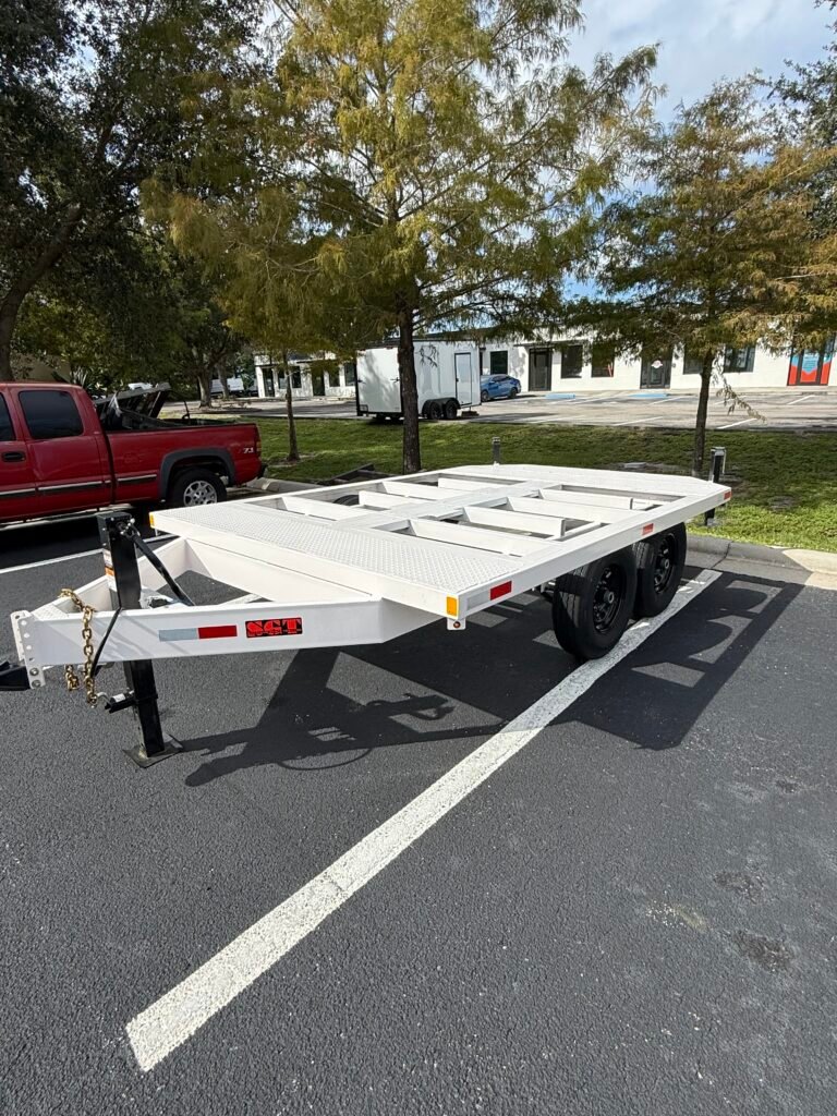 Fuel Tank Trailer - Double 500G Capacity - Brand New with Stabilizers