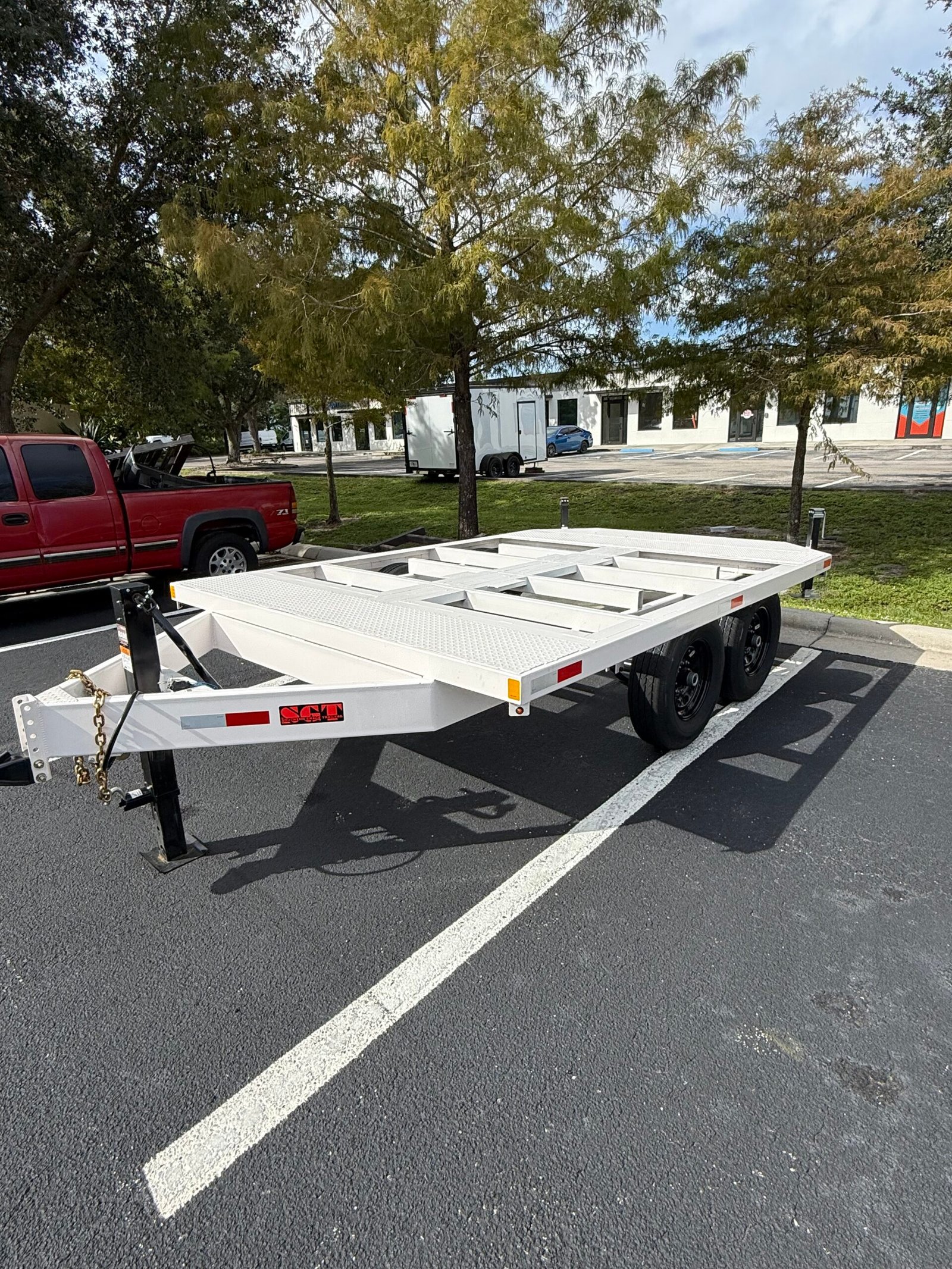 Fuel Tank Trailer - Double 500G Capacity - Brand New with Stabilizers