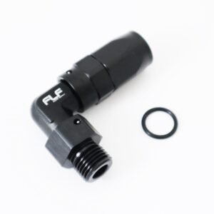 Swivel Hose End (Braided Rubber) – 90 Degree ORB