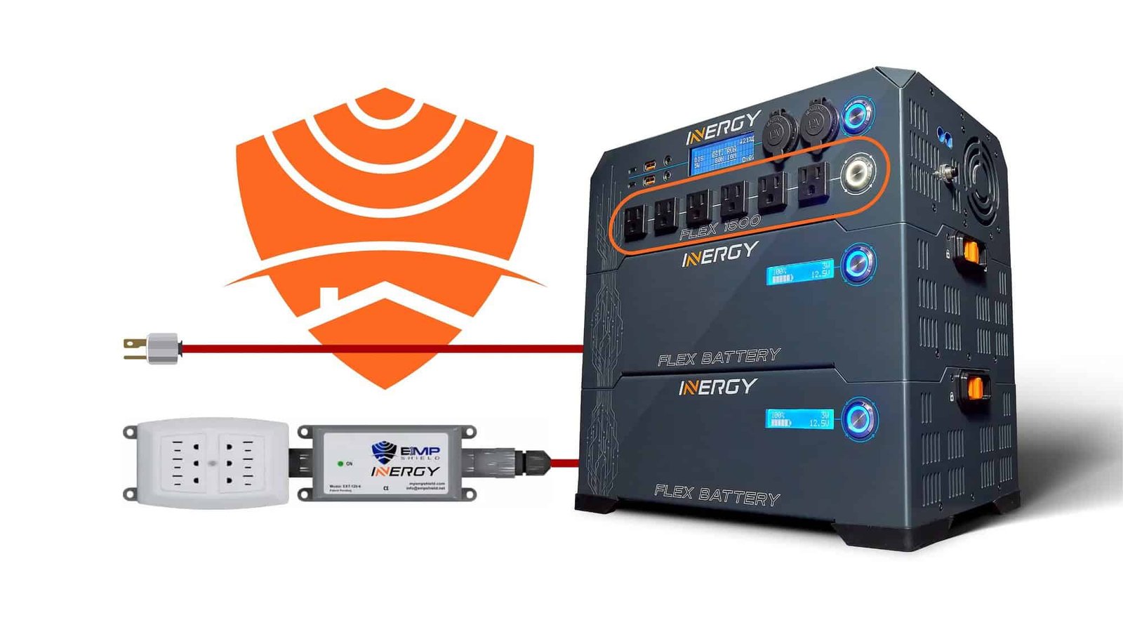 Inergy Flex AC EMP Protection Module (Plug-In 110V)