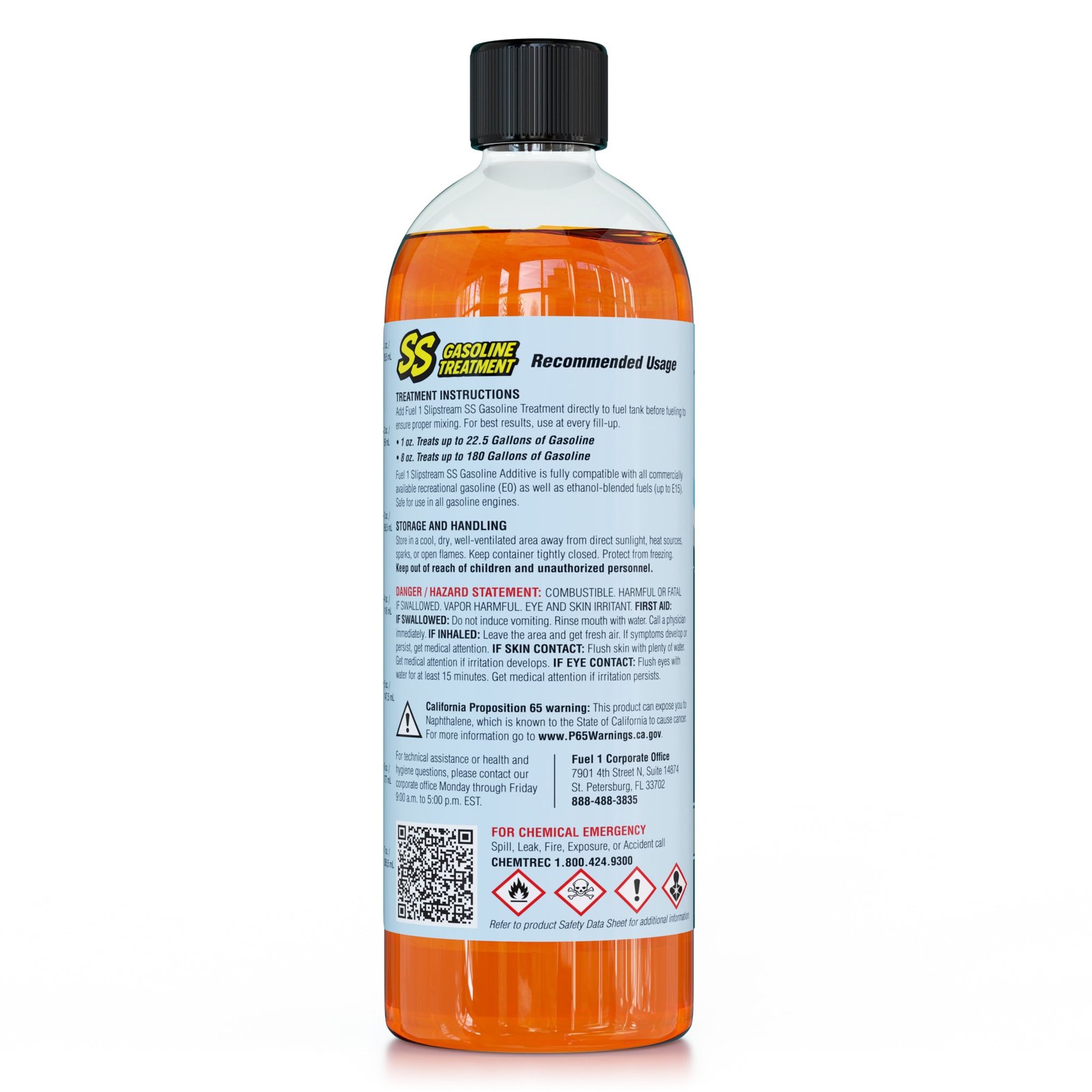 Slipstream Marine Gasoline Additive by Fuel 1 - Ultimate Marine Engine Protection (Sample Bottle) - Image 2