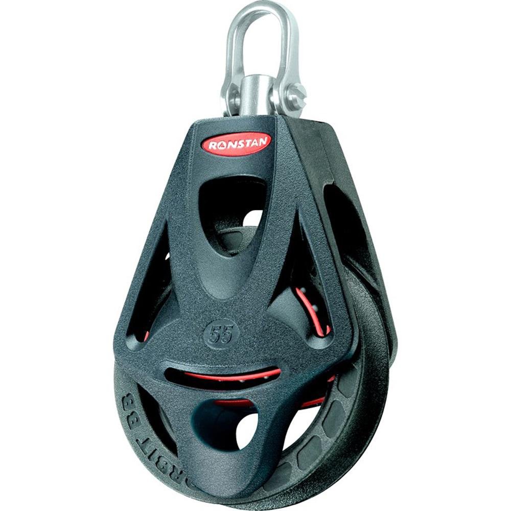Ronstan Series 55 Ball Bearing Orbit Block – Single – Becket – Swivel Head – RF55110