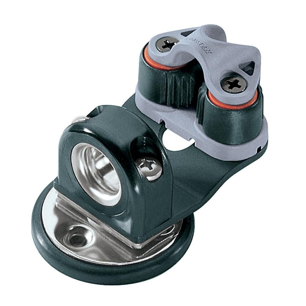 Ronstan Swivel Dead Eye & Cleat Fairlead – 3-12mm (1/8 – 1/2″) Rope – RF58