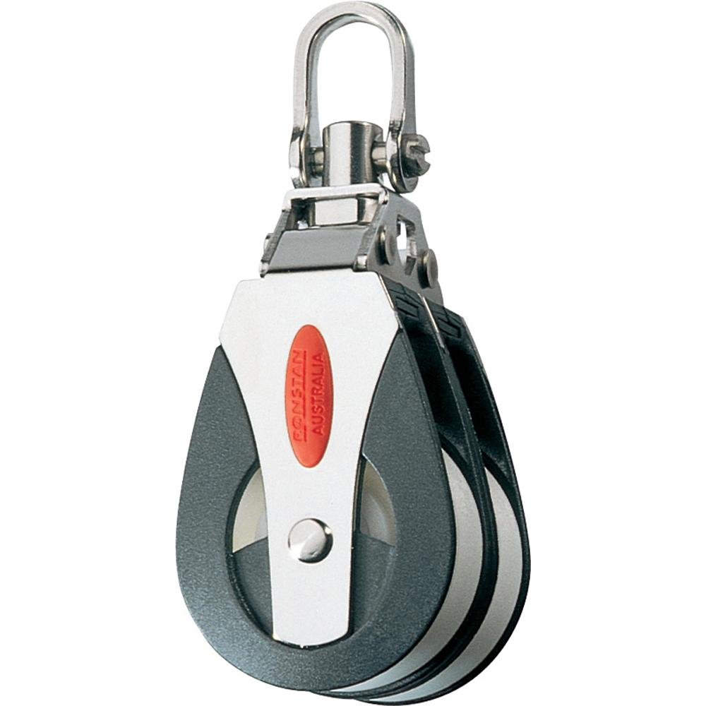 Ronstan Series 40 All Purpose Block – Double Block – Full Swivel Head – RF41200