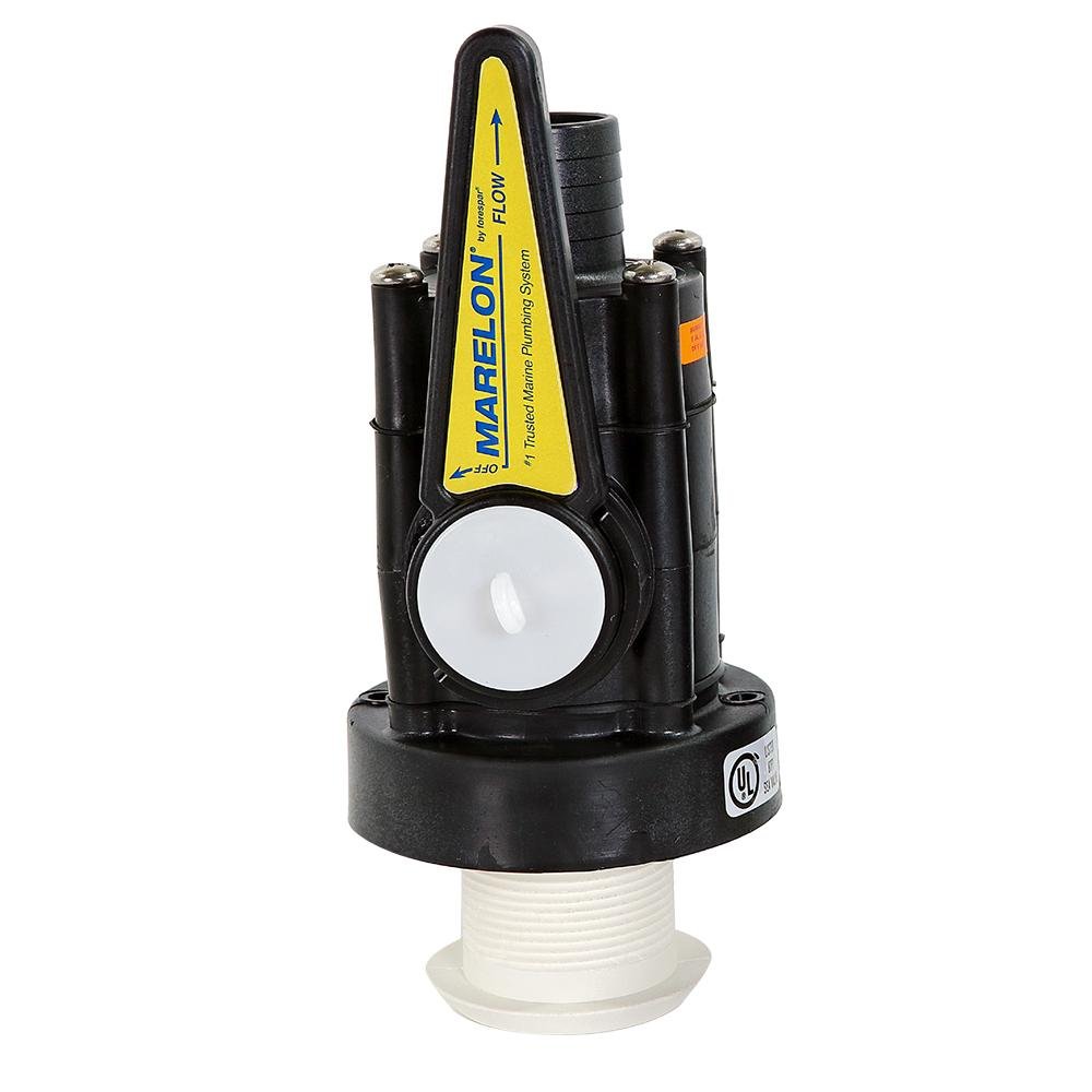 Forspar Marelon Full-Flow Seacock  3/4″ Mushroom Through-Hull – 904043ABYC