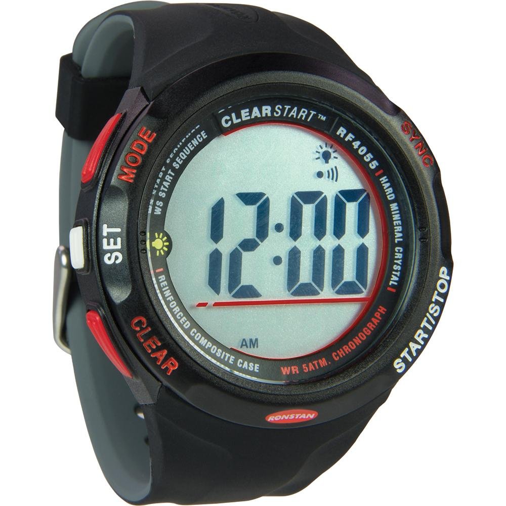 Ronstan RF4055 ClearStart 50mm Sailing Watch – Black/Grey – RF4055A