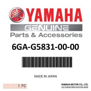 Yamaha – Plate, transom – 6GA-G5831-00-00