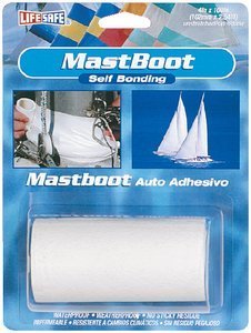 Incom – Life Safe MastBoot Tape – 4″ x 40″ – White – RE3940