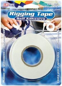 Incom – Life Safe Rigging Tape With Adhesive – 3/4″ x 108′ – White – RE3947