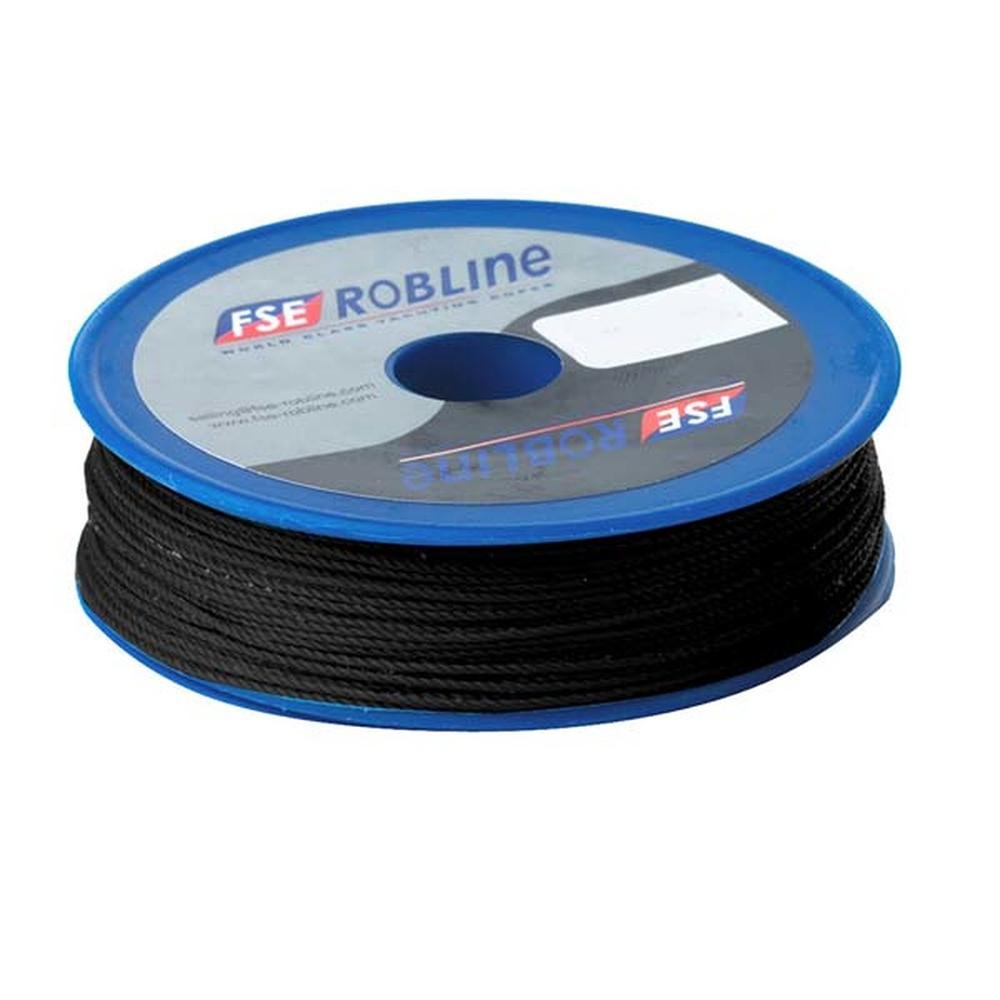 Robline Waxed Tackle Yarn – 0.8mm x 40M – Black – TYN-08BLKSP