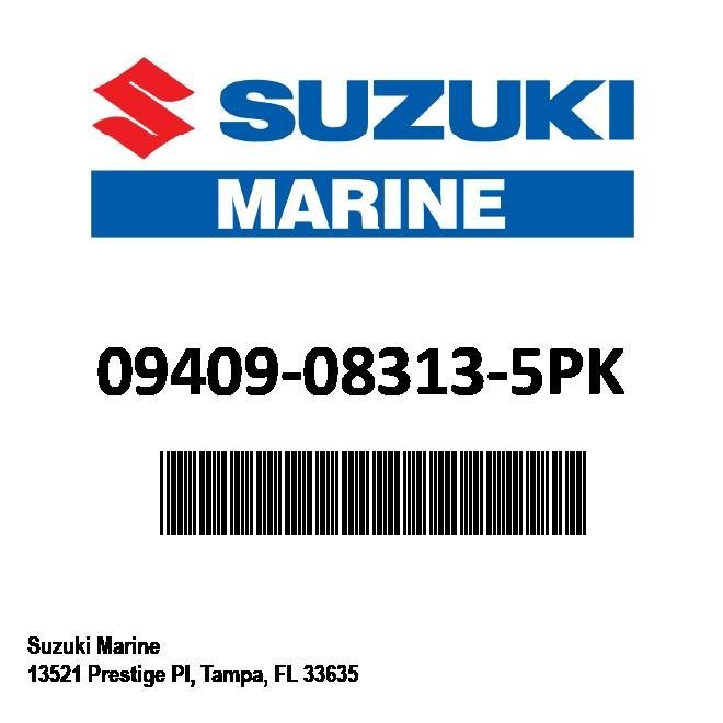 Suzuki – Clip(black) – 09409-08313-5PK