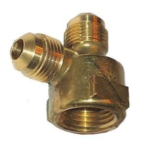 Tee Male Flare (2) x Female Pipe Thread
