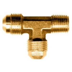 Tee Male Flare (2) x Male Pipe Thread