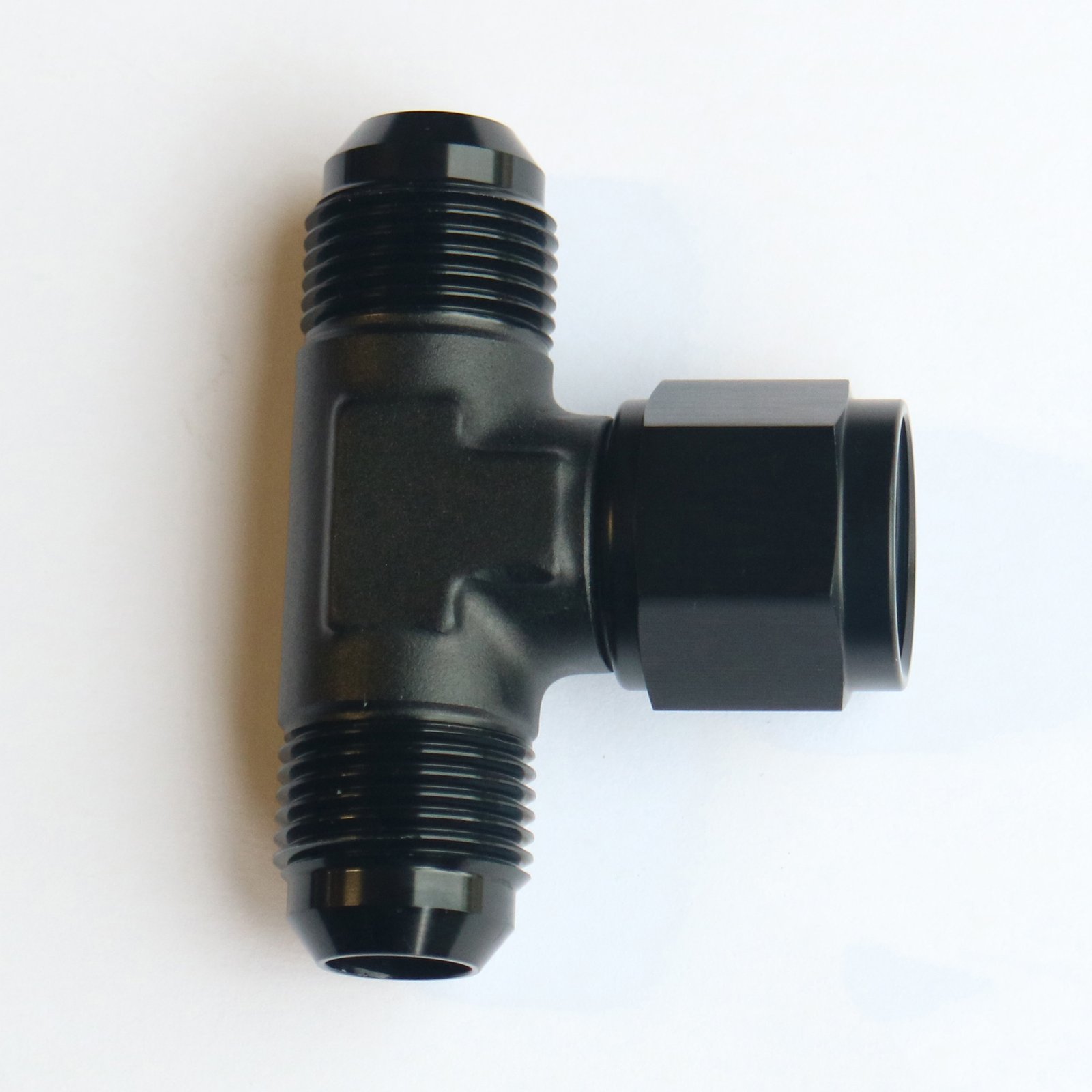 AN Male Tee with Female AN Swivel On Side (MFM)