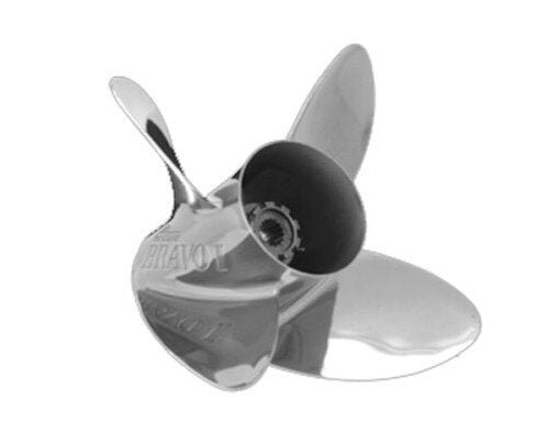 Mercury – Bravo I LT Pro – 4-Blade – 150 to 400 HP Outboard – 450R HD Gear Case Only – Up to 600 HP Sterndrive – 15.25 Dia. – 28 Pitch – 48-8M0142106