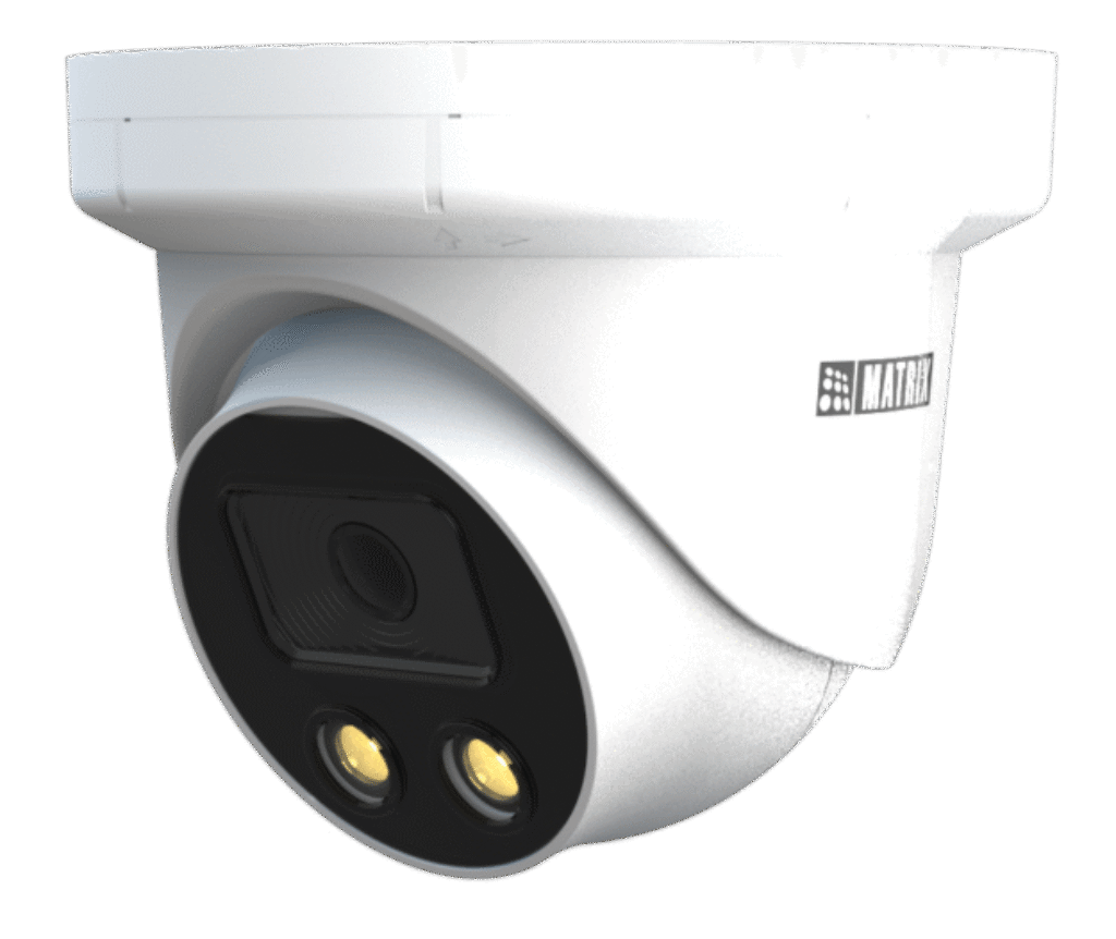 Versatile 5MP IR Turret Camera with 2.8mm lens