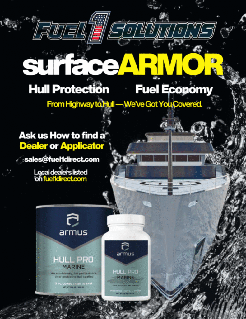 Application of Hull Pro: No More Bottom Paint! Give Your Hull Its Armor - Pricing by Request