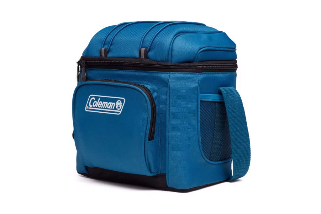 Coleman CHILLER™ 9-Can Soft-Sided Portable Cooler - Deep Ocean | Leakproof & Insulated