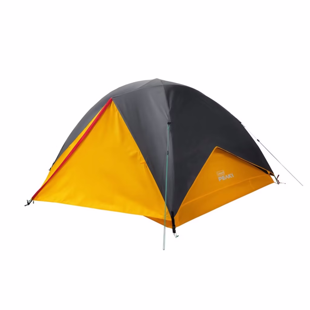Coleman PEAK1™ 3-Person Backpacking Tent​ | Marigold & Dark Stone