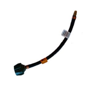 Rubber Pigtail QCC x 1/4″ Inverted Flare