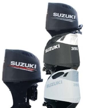 Suzuki – Splash Cover – DF350A (2018 and Newer) – Black – 990C0-66004-BLK