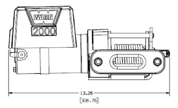 2000 DC 12V Electric Winch - 92000 - Image 2