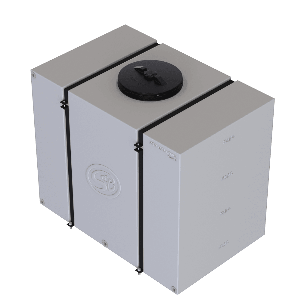 220 Gallon Detail Tank With Straps