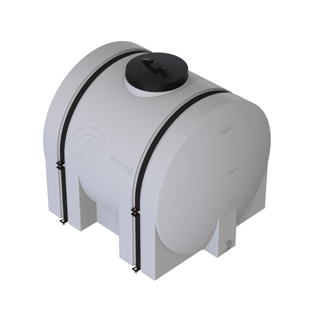 225 Gallon Detail Tank With Straps