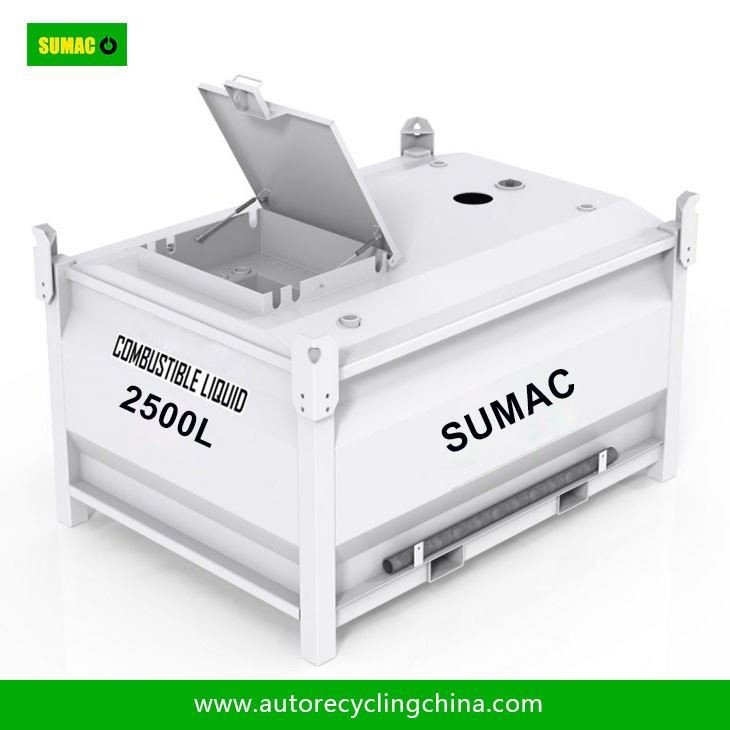 1000 Liter Carbon Steel Oil Storage Tank - Image 2