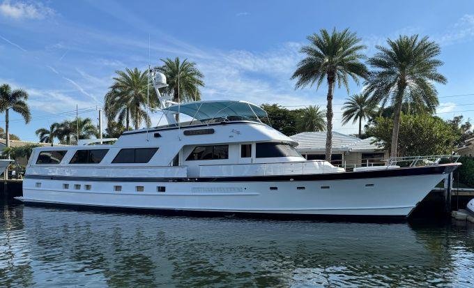 Burger Flush Deck with Flybridge 1986 “SHEPSL X”