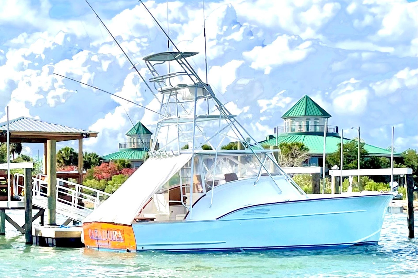 Custom Carolina Warren O'Neal 2015 renovation 1964 "CAZADORA"