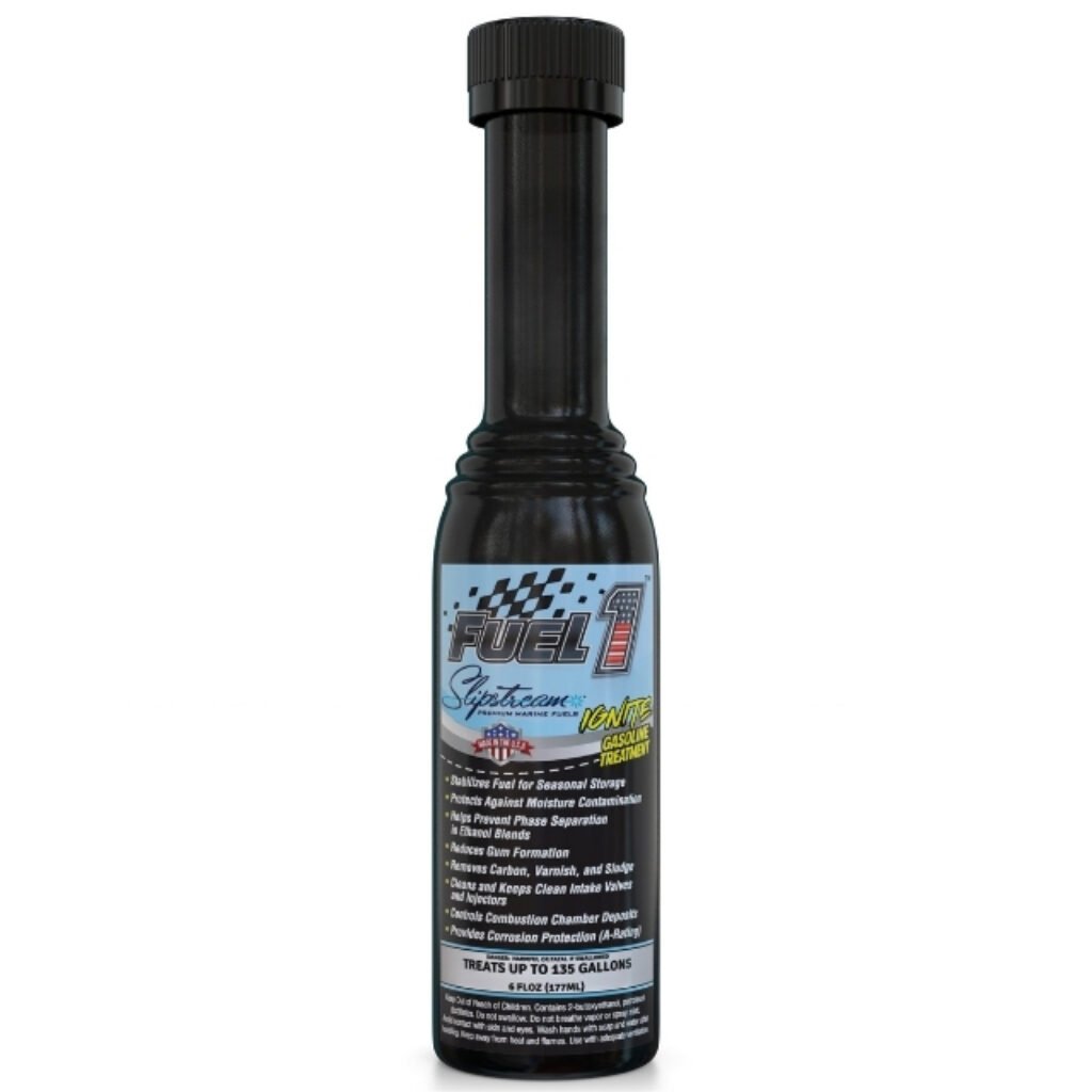 IGNITE - Marine Gasoline Additive with Slipstream by Fuel 1 - Ultimate Marine Engine Protection (6 floz)