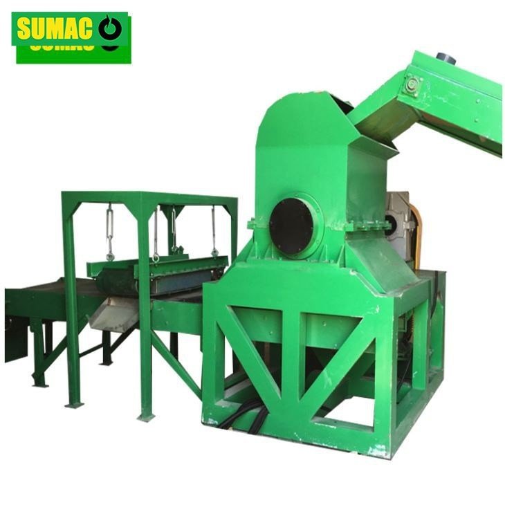 Automatic Tire Rubber Rotating Crusher