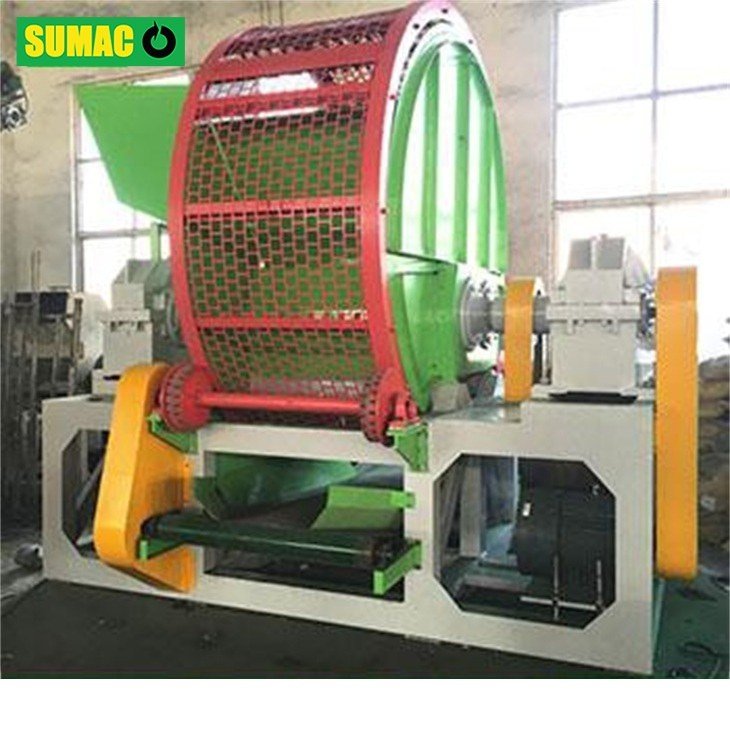 Best Quality Double Shaft Whole Tyre Shredder