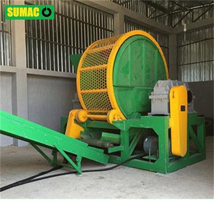 Best Sale Double Shaft Complete Tyre Shredder