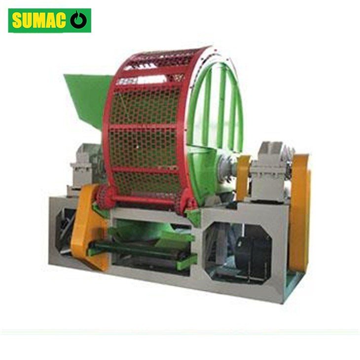 CE Approved Tire Shredder Machine For Tire Recycling