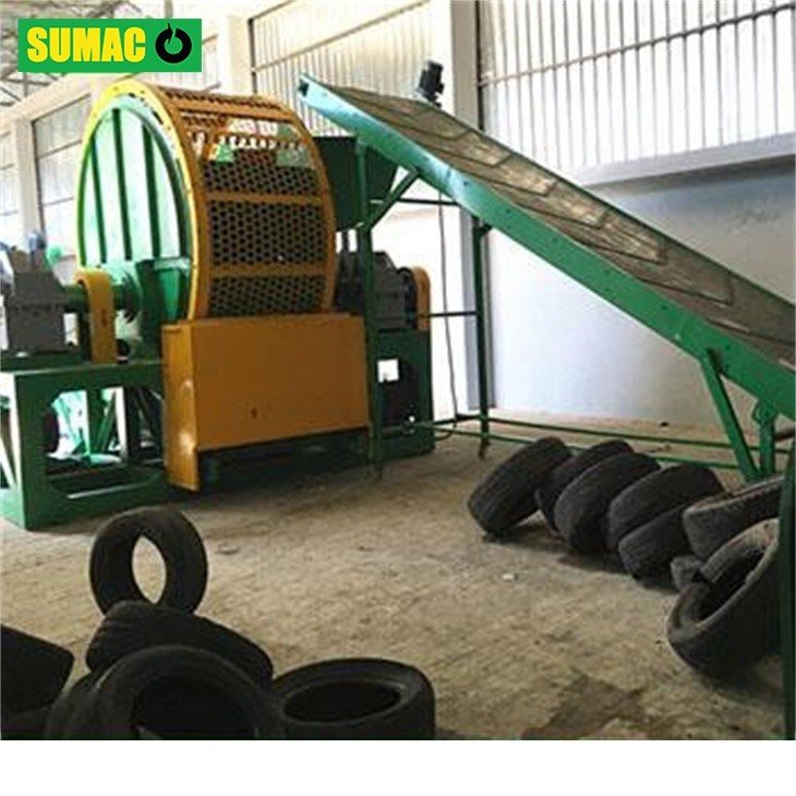 Complete Tire Shredder
