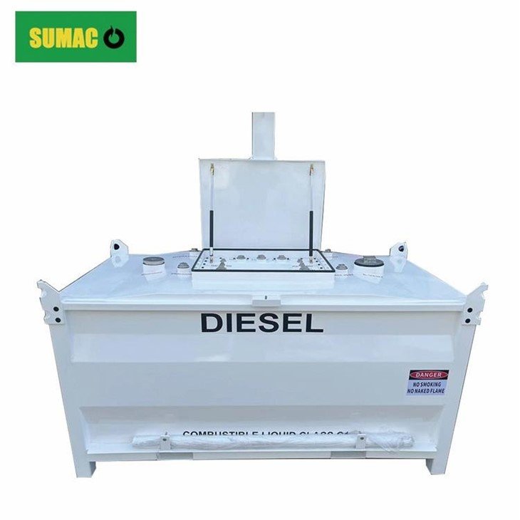 Carbon Steel Oil Diesel Petrol Fuel Cube Tank - Image 2