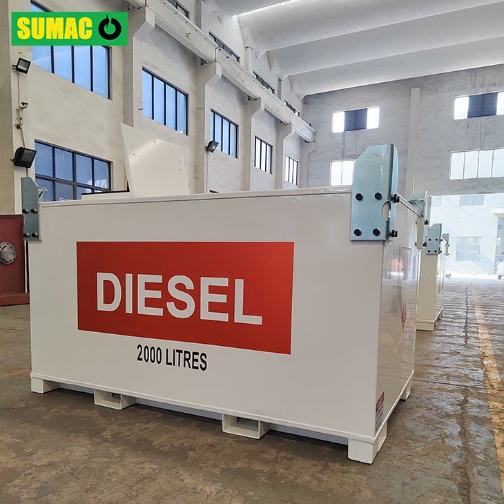 Double-wall Above Ground Self Bunded Gasoline Portable Diesel Fuel Ibc Tank