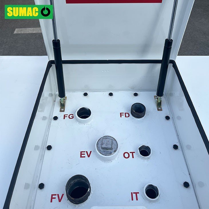 Double Walled Steel Bunded 500L Fuel Diesel Tank - Image 3