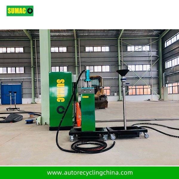 ELV Recycler Used Diesel Oil Drainage System - Image 2