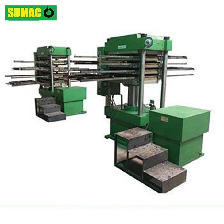 EPDM Rubber Flooring Tile Making Machine