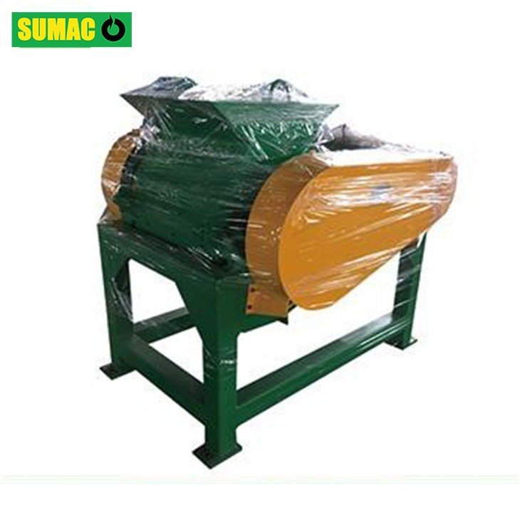 Horizontal Type Tire Rubber Crusher