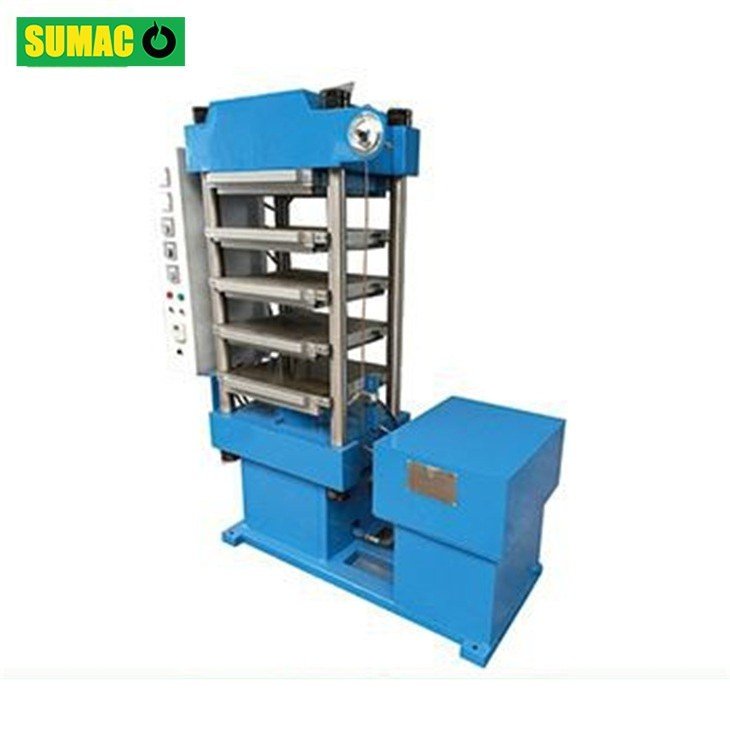 Outdoor Rubber Tile Vulcanizing Press Making Machine
