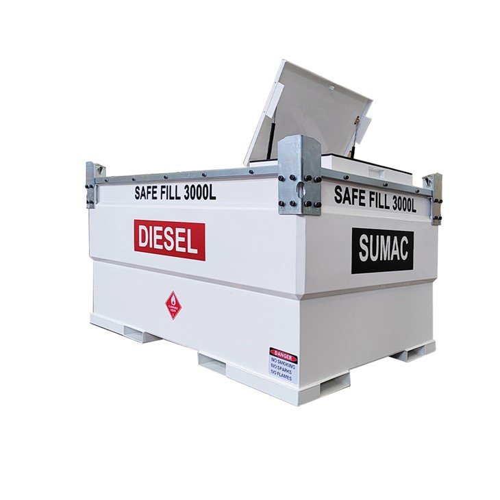 Portable Gasoline Fuel Station Container Fuel Oil Petrol Diesel Tank With Pump