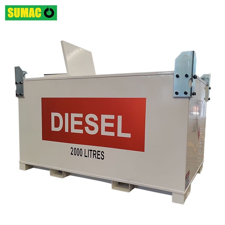 Portable Self Bunded Double-deck Gas Fuel Diesel IBC Cube Tank
