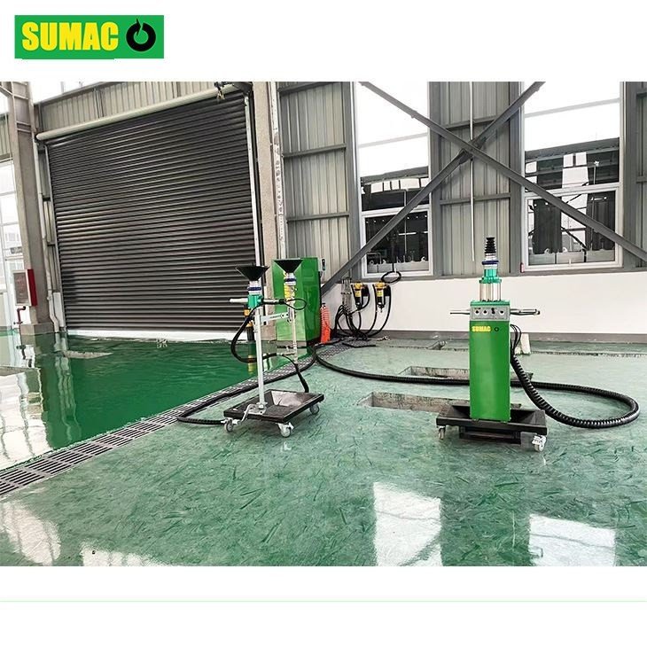 Recycling Used Car Diesel Oil Drain Station