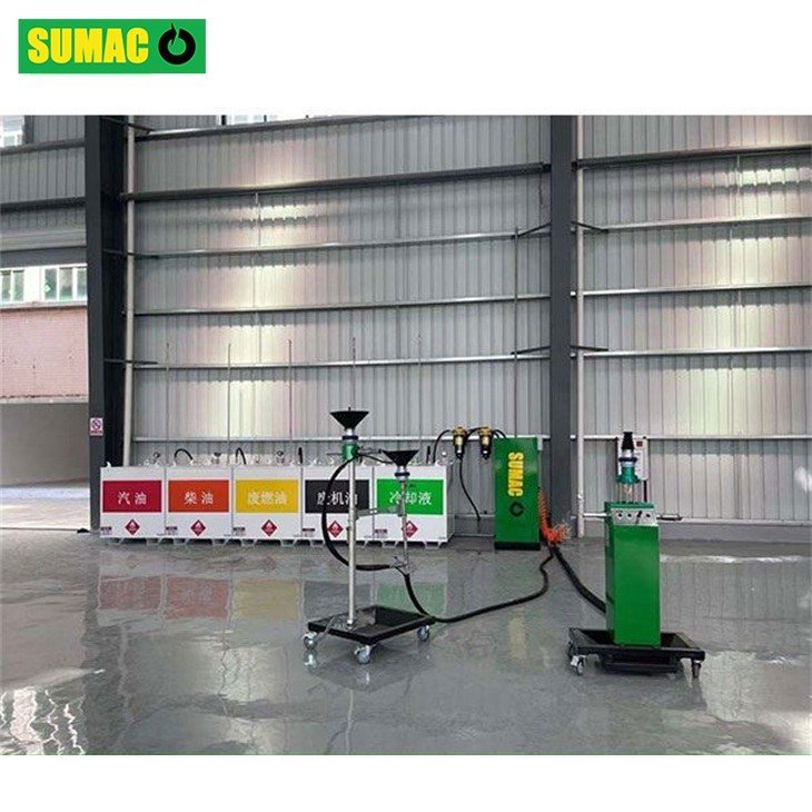 Recycling Waste Fluid Oil Drain System